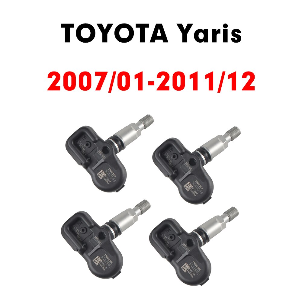 Dæktrykssensor overvågningssystem til toyota yaris  (2007)  tpms 315 mhz pmv -107j/c010 4260733011 4260706020: 2007-2011