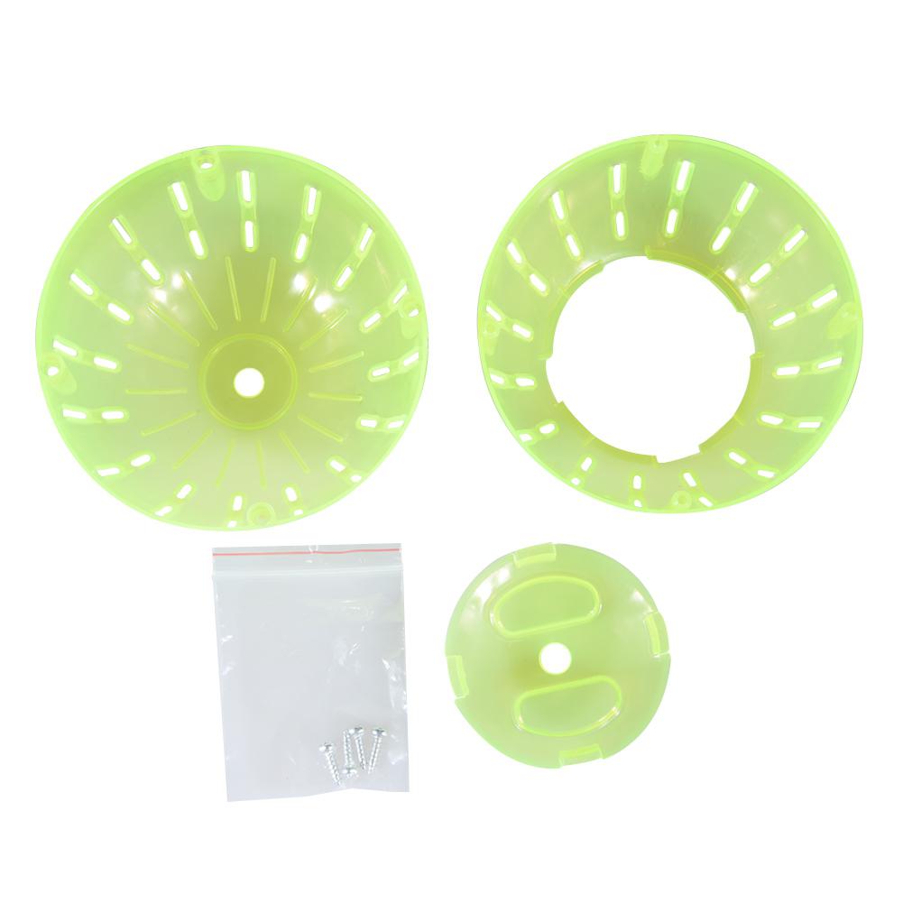 Juguetes Para Perros bolas interactivas ratones roedores para mascotas trotar hámster rata jerbo juguete de plástico pelota de ejercicio juguetes para perros encantadores entrenamiento: Yellow