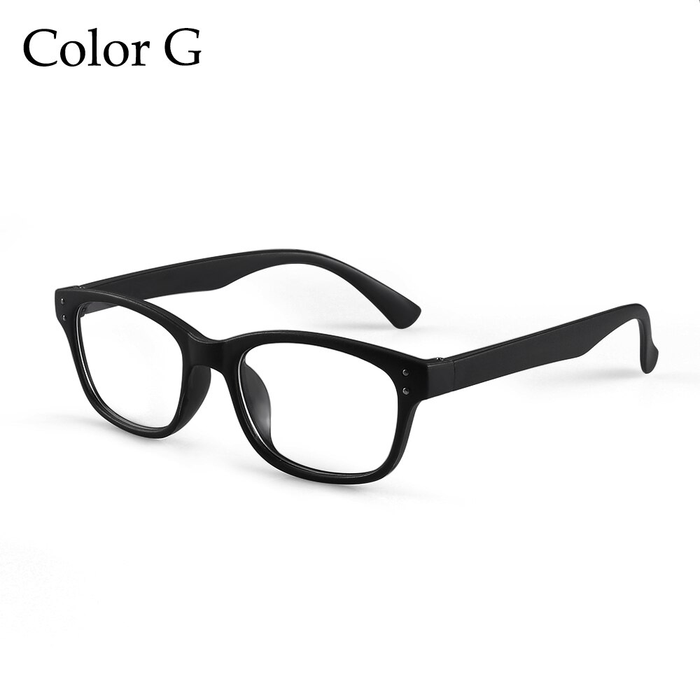 1PC lumière bleue lunettes Anti rayons bleus rayonnement bloquant lunettes hommes femmes ordinateur lunettes Anti-UV UV400 plat miroir lunettes: Color G