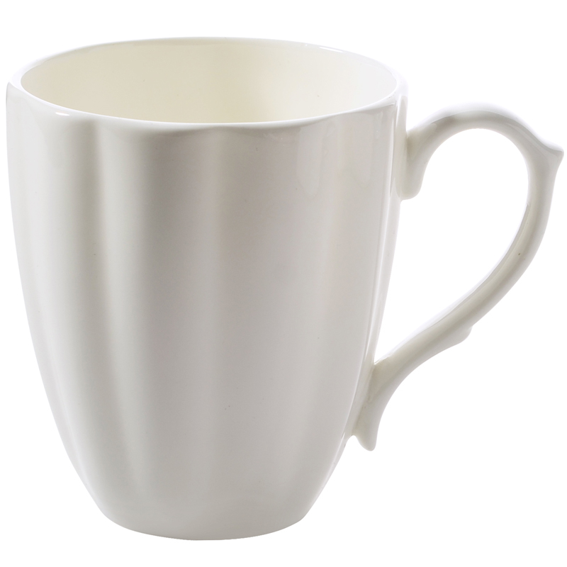 400 ml, puur wit porselein originele ontbijtbekers, pompoenontwerp, schattige kopjes en mokken, porseleinen thermische kopje koffie, thee