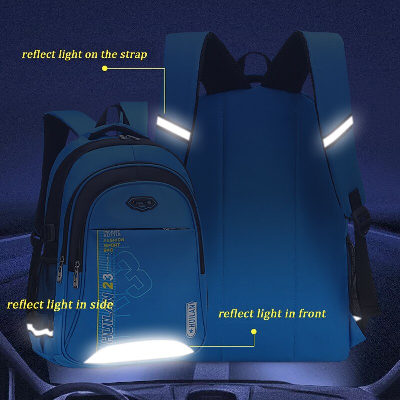 Kinderen Grote Schooltas voor Tiener Meisjes Jongens Hign School Book Bag 18 inch Waterdichte grote Rugzak voor Tieners Jongens Meisjes