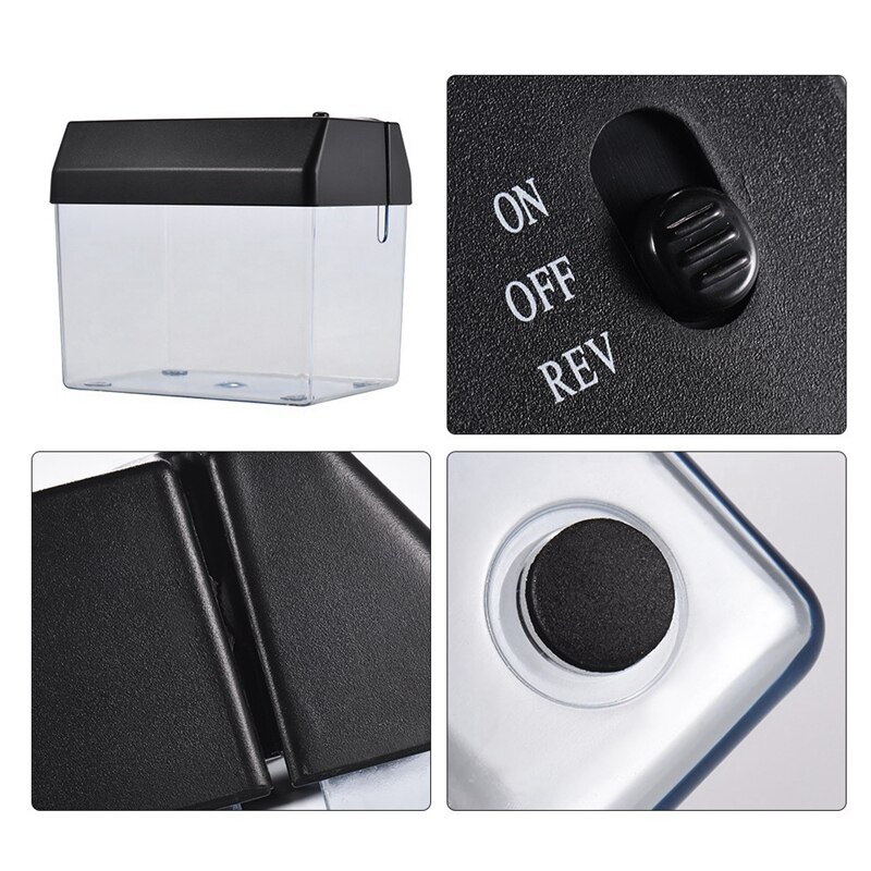 Tira do escritório do desktop bateria usb dupla-purpose elétrica pequena retalhadora de papel mini casa portátil usb shredder