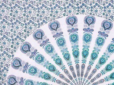 Indisk indretning mandala gobelin væghængende hippie kast tvilling boheme sengetæppe rektangel