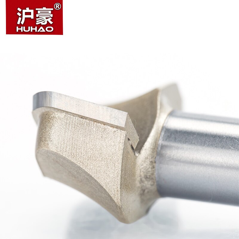 Huhao 1 stuks 1/2" schachtkom & lade sjabloon freesbit wolfraamcarbide frees voor houtbewerking snijgereedschap houtfrees