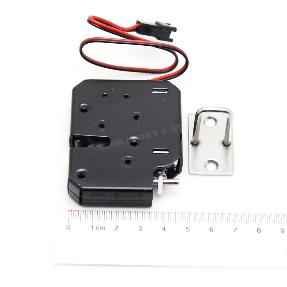 DC 12V 2A Small Solenoid Electromagnetic Electric Control Cabinet Drawer Lockers Lock Pudsh-push , Automatic Open the Door