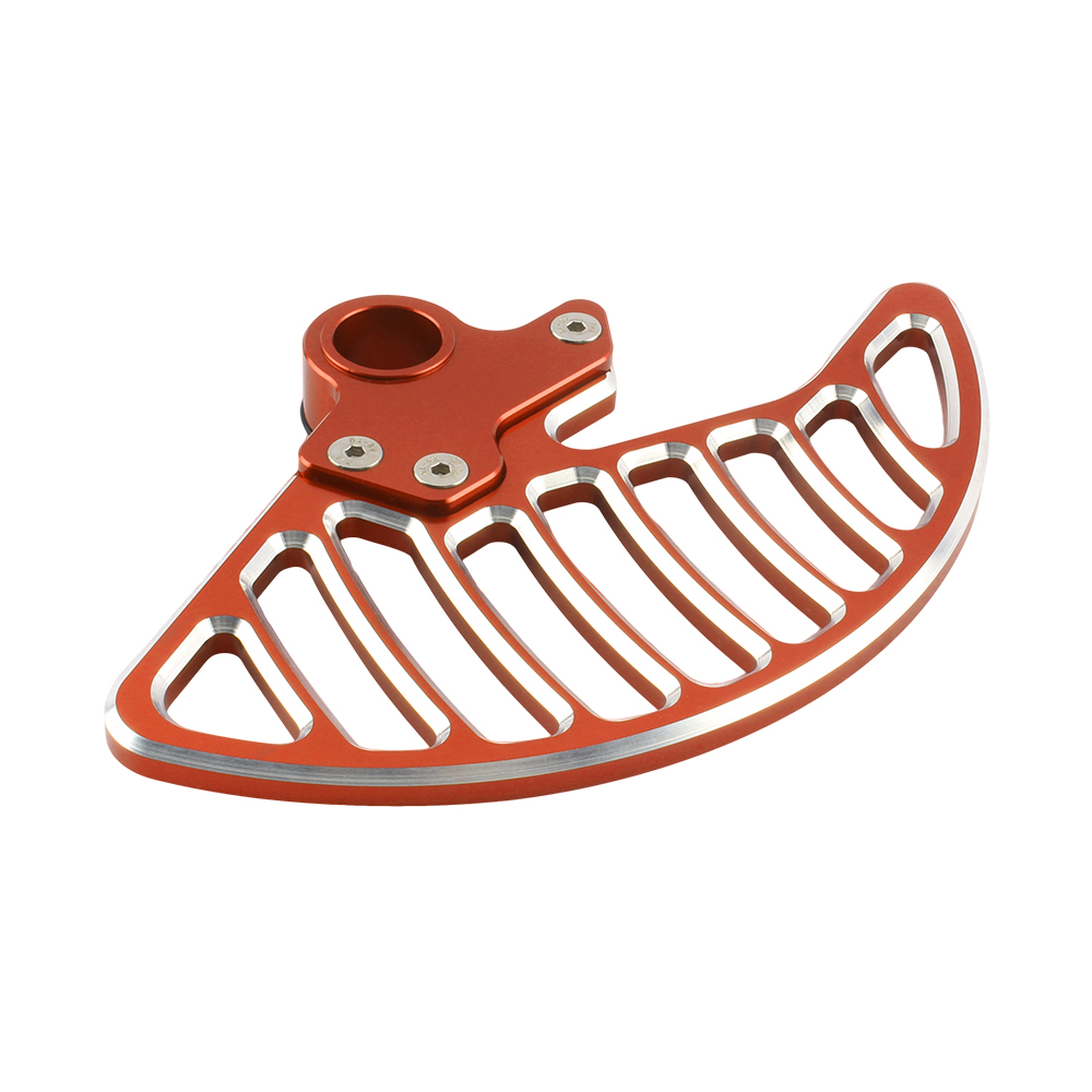 Für Surron Bremsscheibe schutz Abdeckung Bremssattel schutz Motorrad zubehör sur ron hell Biene x160 x260 Schmutz Fahrrad modifizierte Teile: Orange