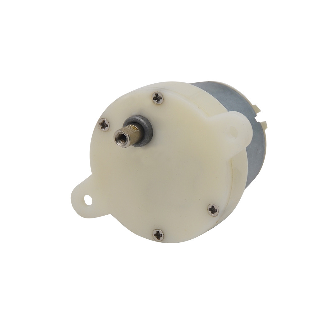 Moteur 12V cc à couple élevé | Moteur à engrenages Durable à couple élevé 3RPM 500 to haute puissance et faible bruit, populaire électronique
