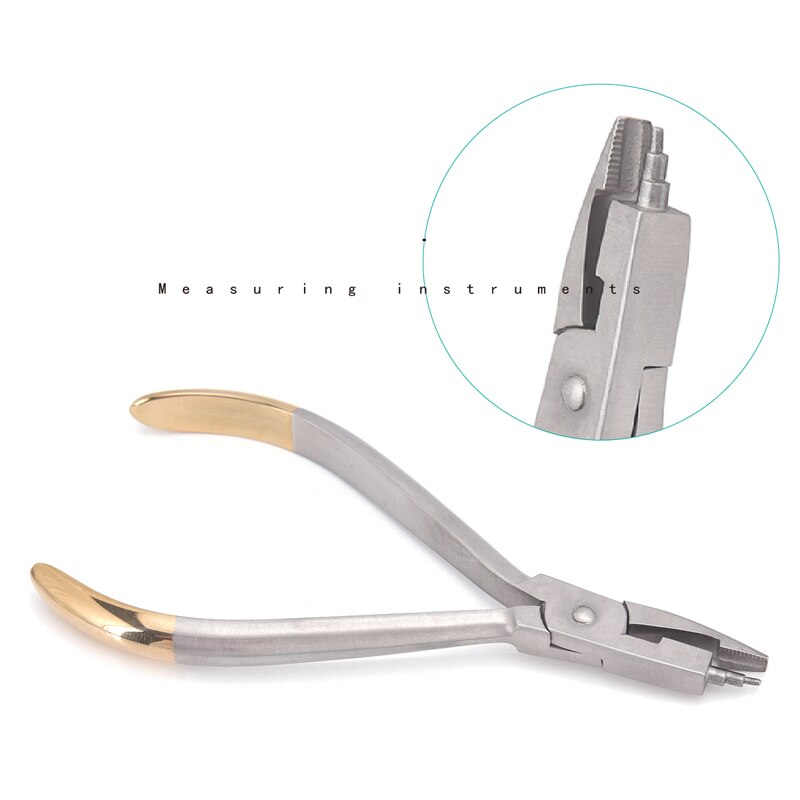 Trapezoid half-moon forceps Orthodontic pliers arch wire bending Omega curved trapezoidal pliers arch wire bending shaping ortho