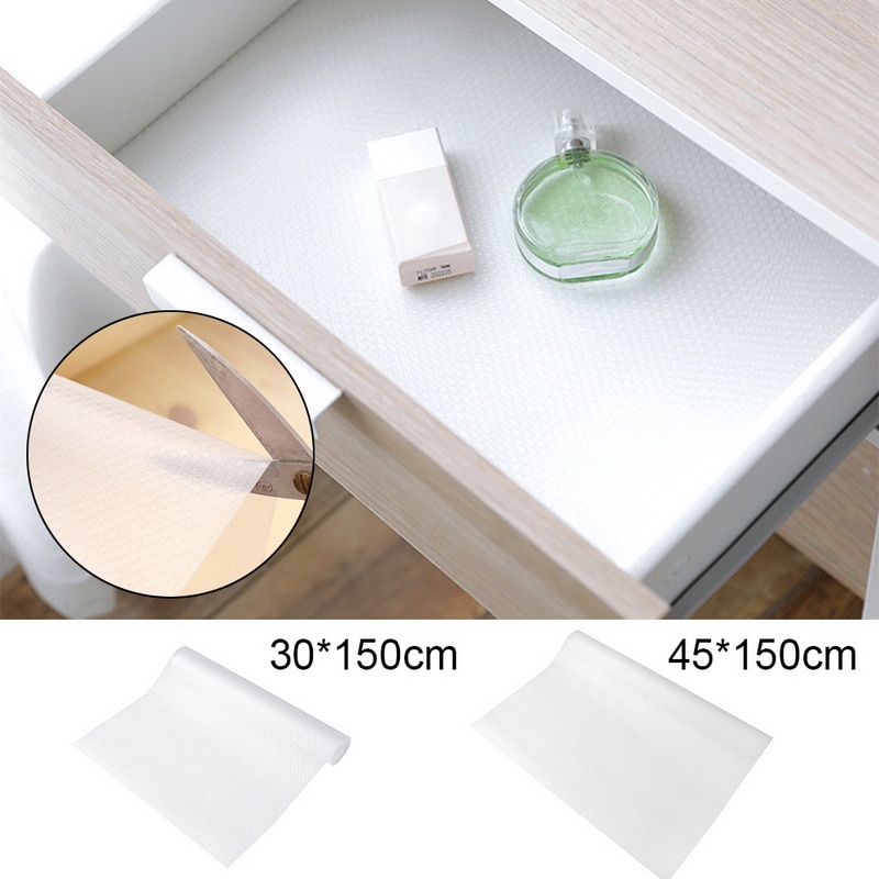 Non-slip Mat For Drawer Lining For Shelves Cabinet Storage Pad Home Cupboard Kitchen Table Mat Table Drawer Oil-proof Placemat