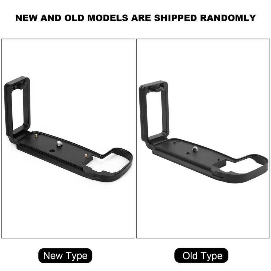 Metal L-Shaped Quick Release Plate Hand Grip L Bracket Vertical Shooting for Canon EOS-R Mirrorless Camera Accessories