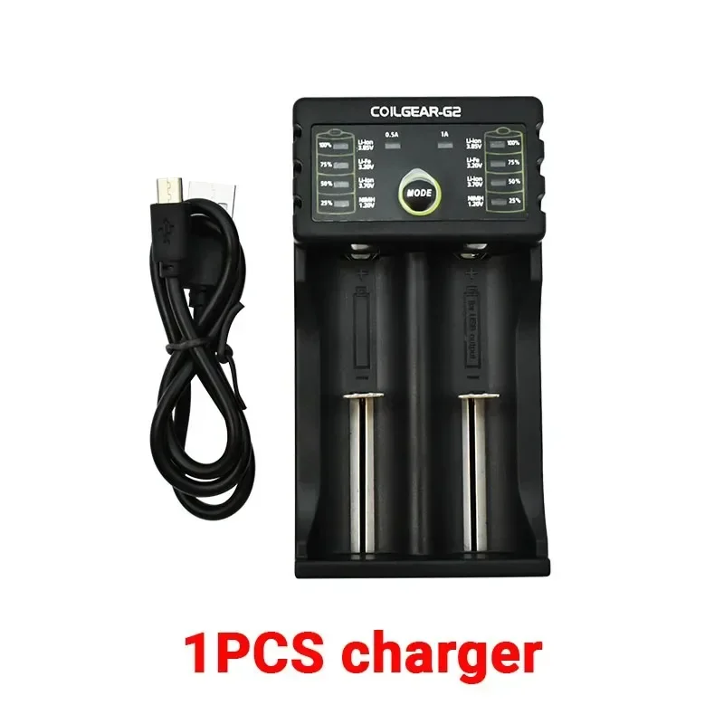 Latest Battery 100% Original Rechargeable Lithium Battery 18650, 3.7V, 9900mAH: Silver