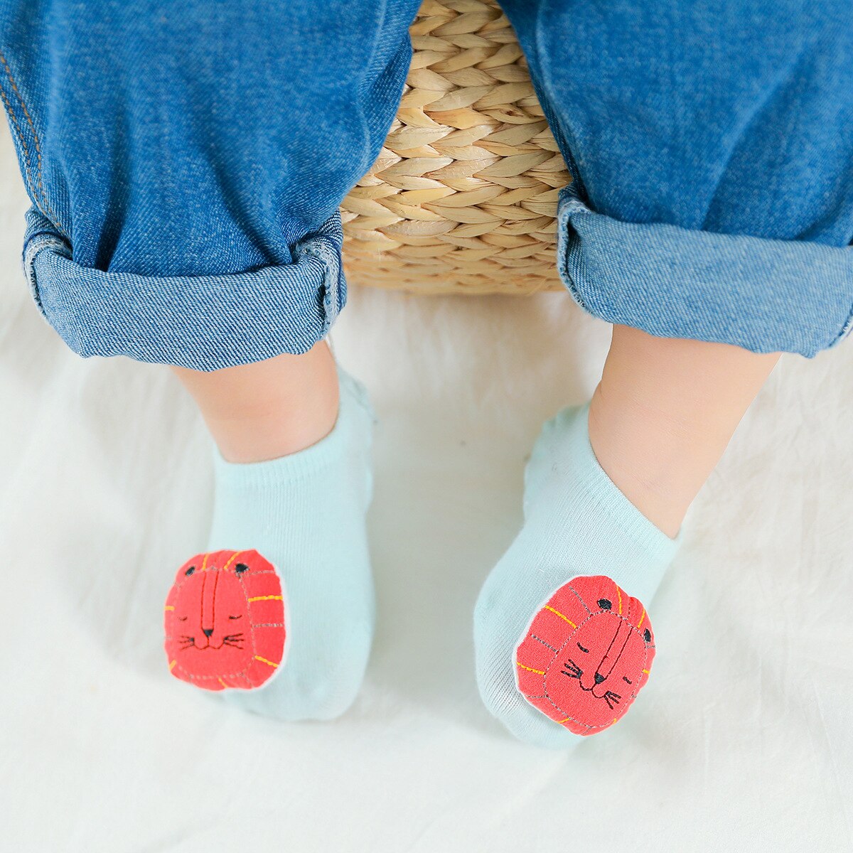 Baby Boys Anti-slip Floor Socks Lovely Cartoon Ankle Sock Toddler Girls Spring Summer