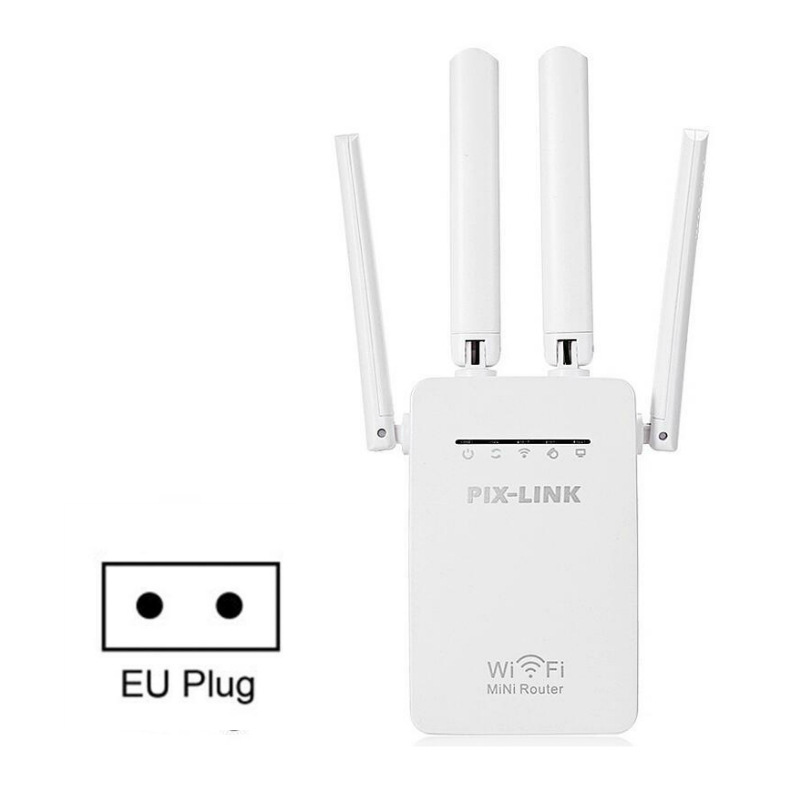 Wifi Signaal Repeater Versterker 300M Draadloze Router Netwerk Extender Draadloze Ap 110-220V WR09Repeater Wit