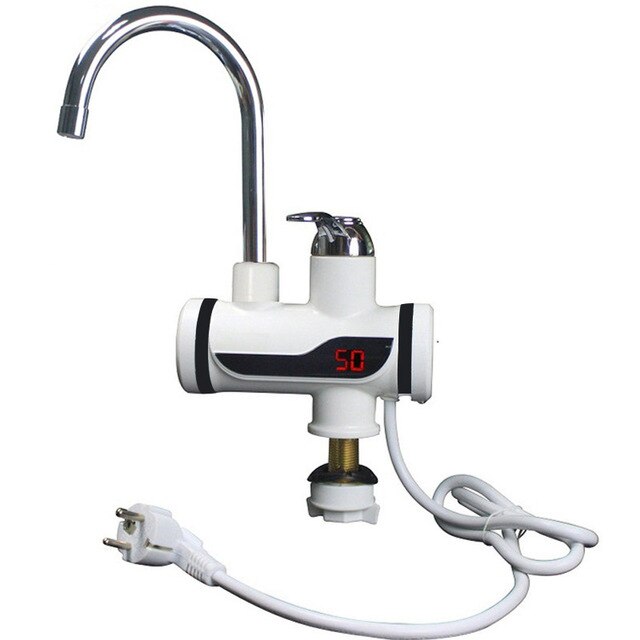 KBAYBO-grifo de agua instantáneo, calefacción en frío, sin depósito, calentador de agua instantáneo, grifo calentador de agua eléctrico de cocina: K-WF1-1