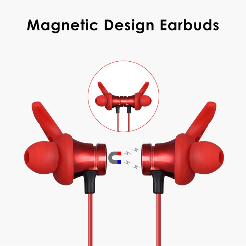 Bluetooth hovedtelefon ipx 5 vandtæt øretelefon  mp3 spiller stereo headset trådløst til sport mic tf kort telefon xiaomi