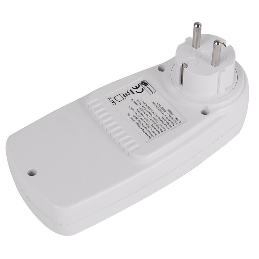 LCD Backlight Display Smart Energy Meter Power Consumption Electricity Monitoring Wattmeter Electrical Accessories