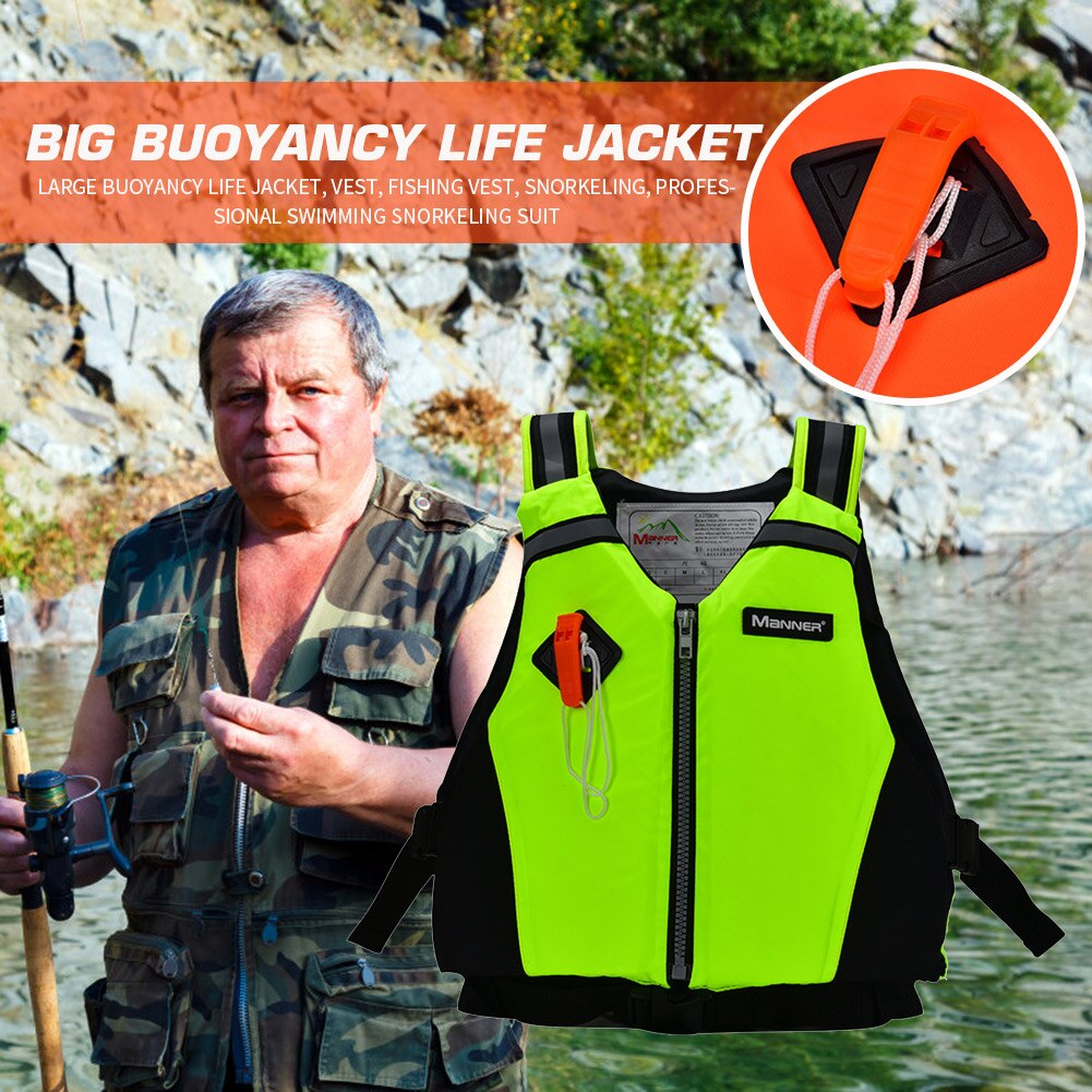 Snorkeling Boating Life Jacket Swimming Life Vest Water Sports Safe Swimming Portable Outdoor Elements