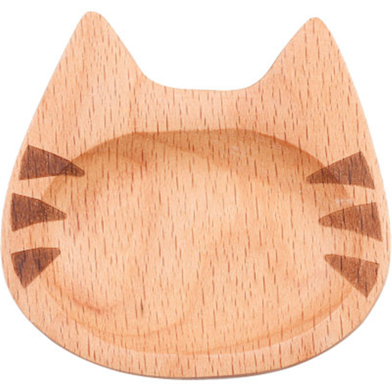 1Pcs Japanese style wooden chopstick holder Beech cat chopstick holder Cartoon kitchen hotel chopstick holder tableware
