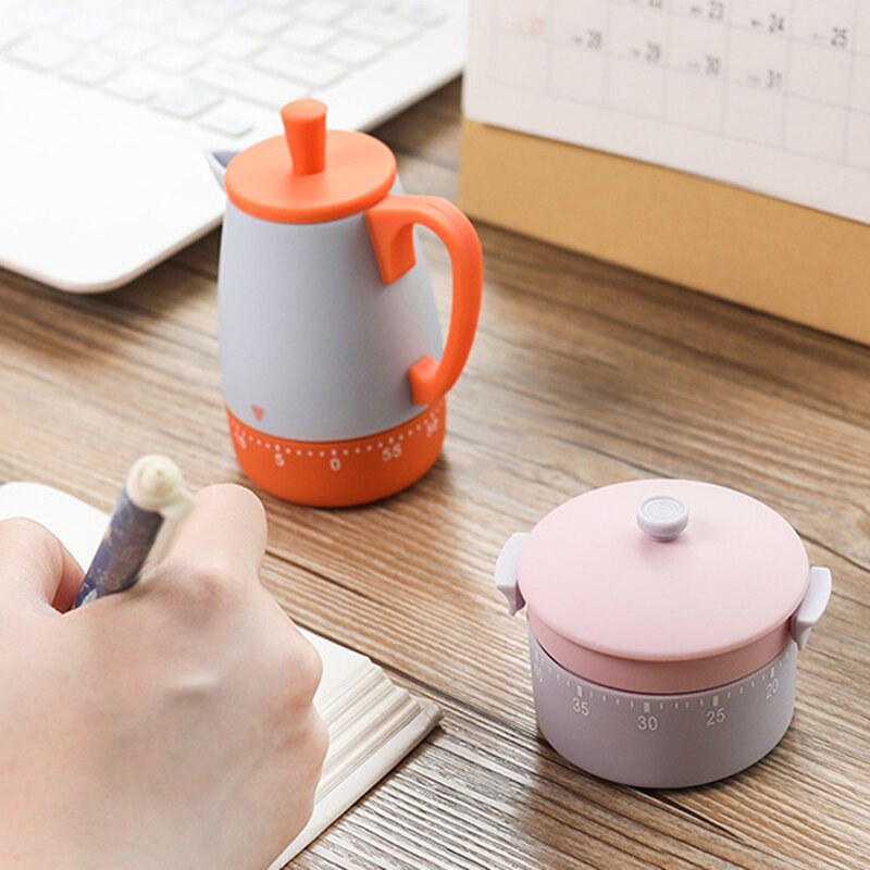 Kitchen Timer Learning Productivity Timer Assistant Home Baking Tools Mechanical Reminder Cute Kitchen Accessories