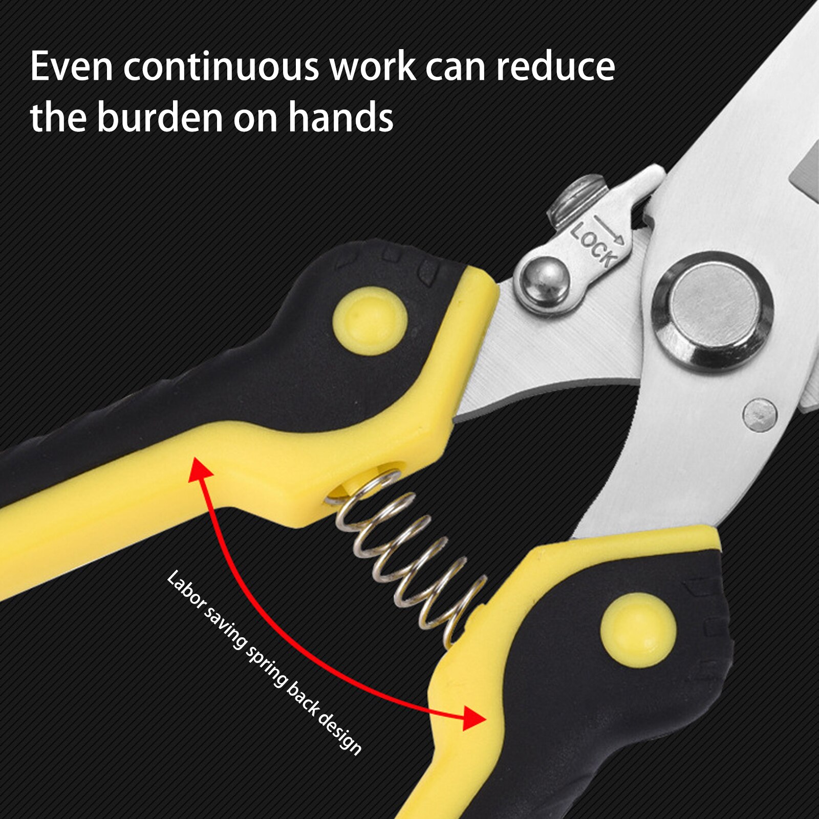 23cm Electrician Scissors Sheet Jagged Shears Aviation Scissors Home Iron Sheet Shears Ndustrial Trunking Shears
