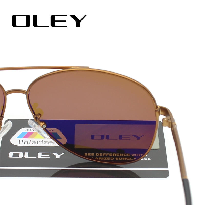 OLEY Luxus sonnenbrille männer polarisierte Klassische pilot sonnenbrille angeln Zubehör schutzbrillen gafas de sol zonnebril mannen