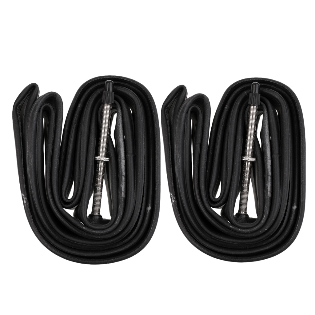 2pcs 700C x 23 - 25C Road / Mountain Bike MTB Presta Valve Inner Tube - 80mm