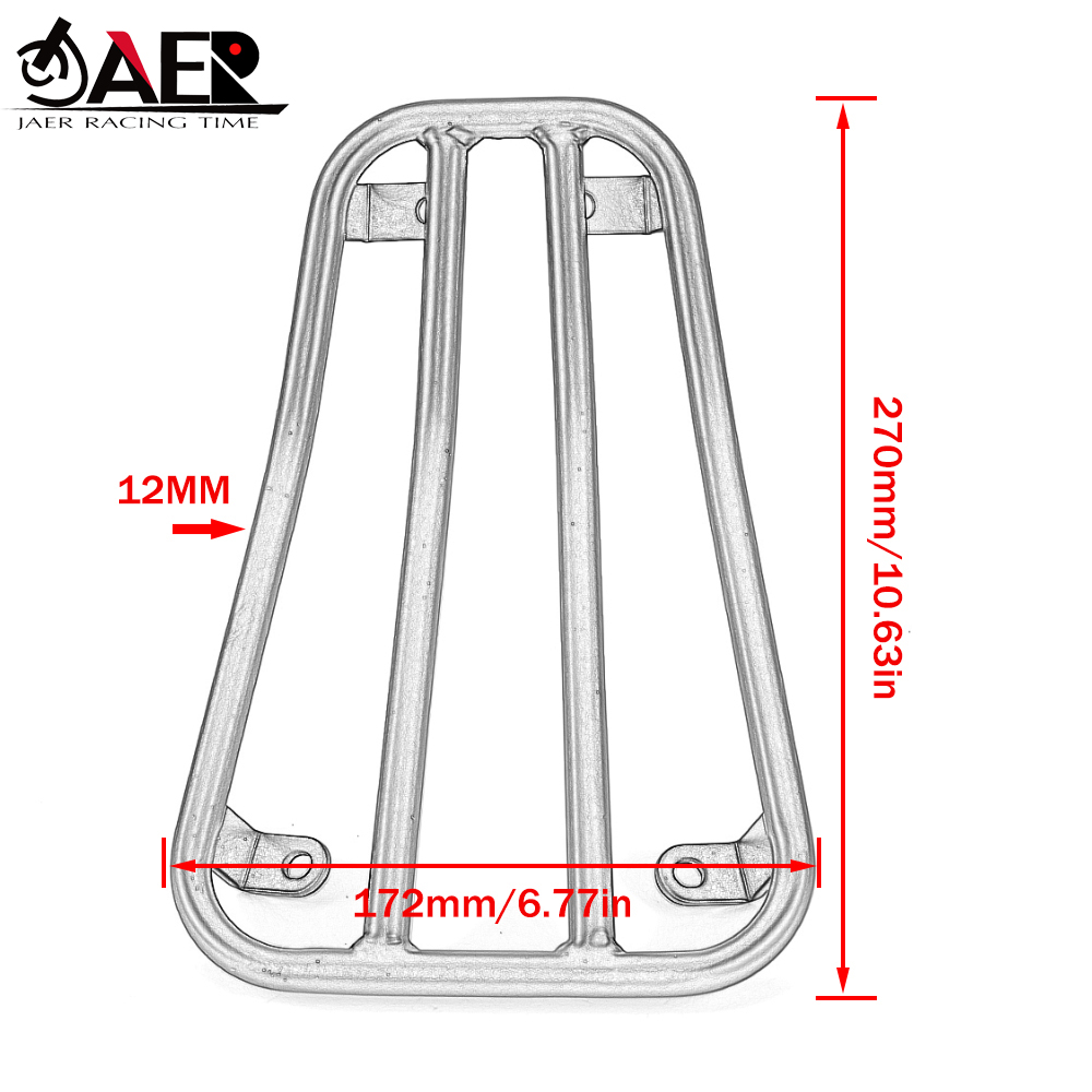 Zware Motorfiets Bagagedrager Voor Cargo Rack Stand Houder Voor Primavera Lente 125 150 -21 Vespa Sprint 150 16-21