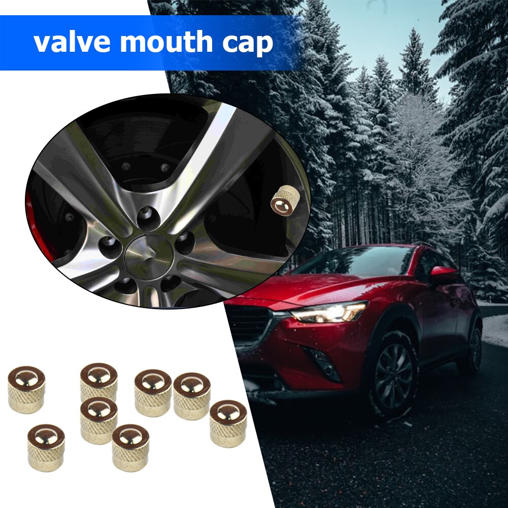 Alle Koperen Metalen Auto Tire Ventiel Air Caps Auto Wheel Tyre Ventieldopjes Dust Covers