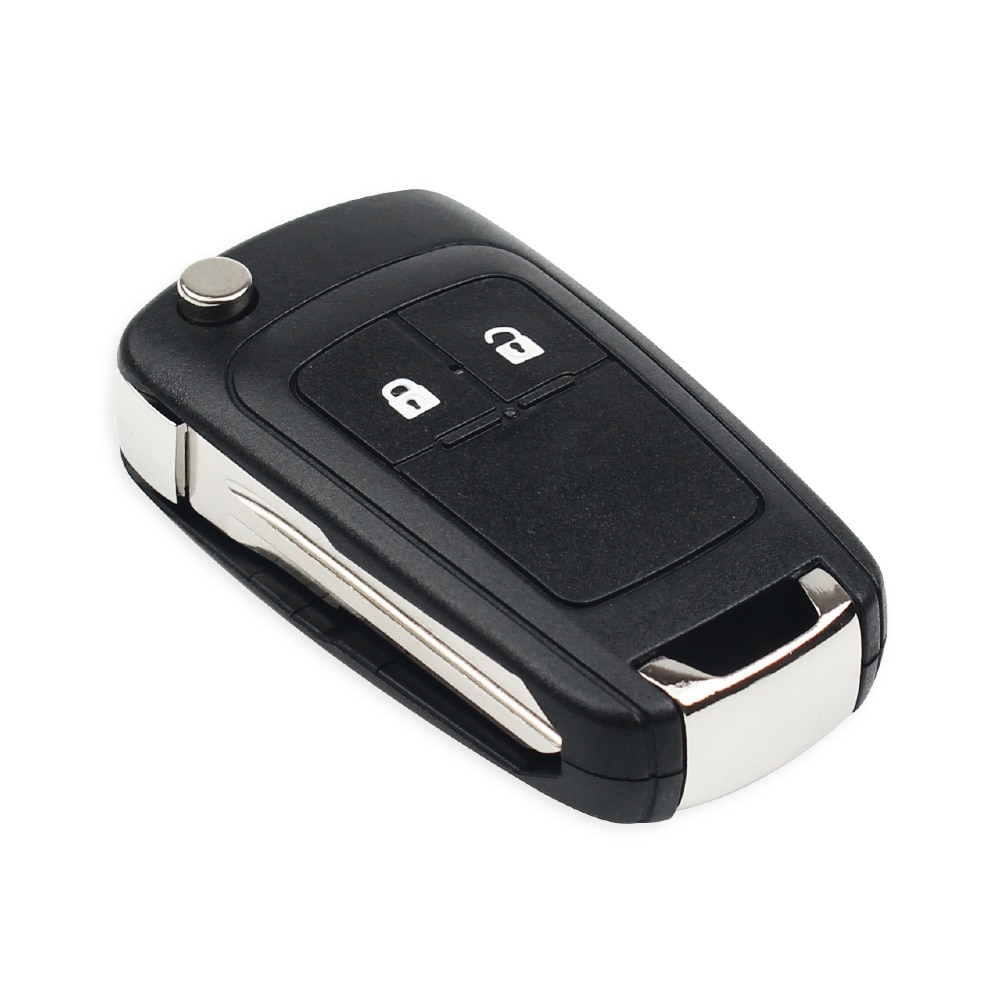KEYYOU 2/3 Buttons Modified Flip Remote Car Key Shell For Chevrolet Cruze Aveo Auot Key Case Right/left YM28/hu43 Blade