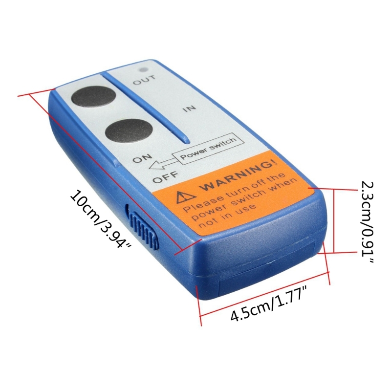 Universal 24V 12V Wireless Electric Digital Winch Remote Control Handset