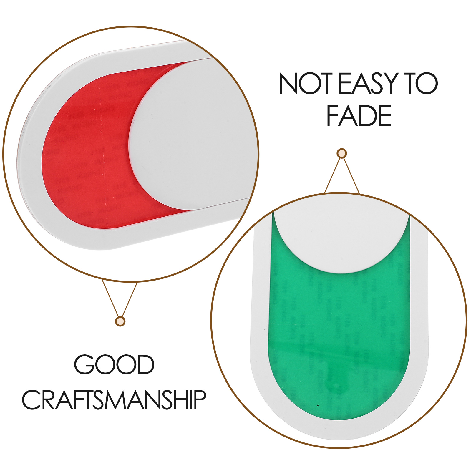 ID Plate Privacy Indicator Door Busy Light Occupied Sign for Bathroom Conference Neon Slide Open Slider Shop