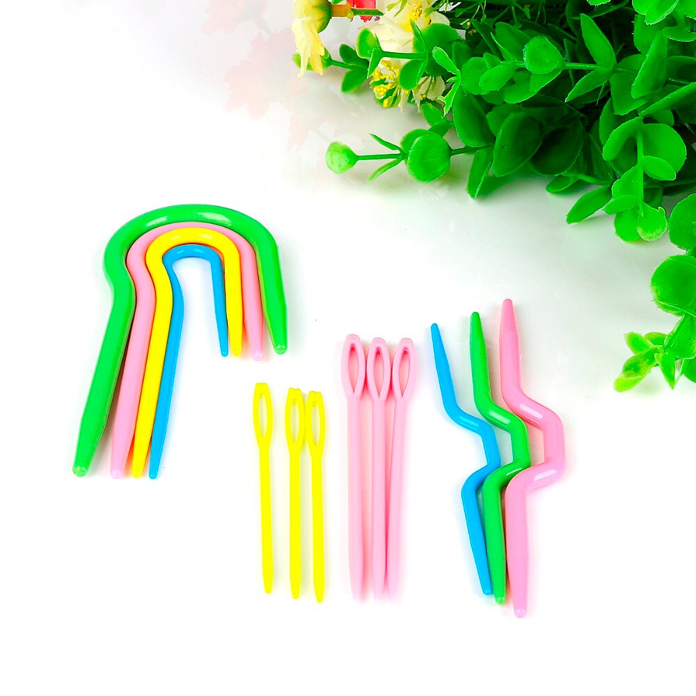 1 sets ABS Plastic Knit Stitch Breinaalden Haaknaald Plastic Markers Naald Clip Craft Haakt Breien Locking Stitch