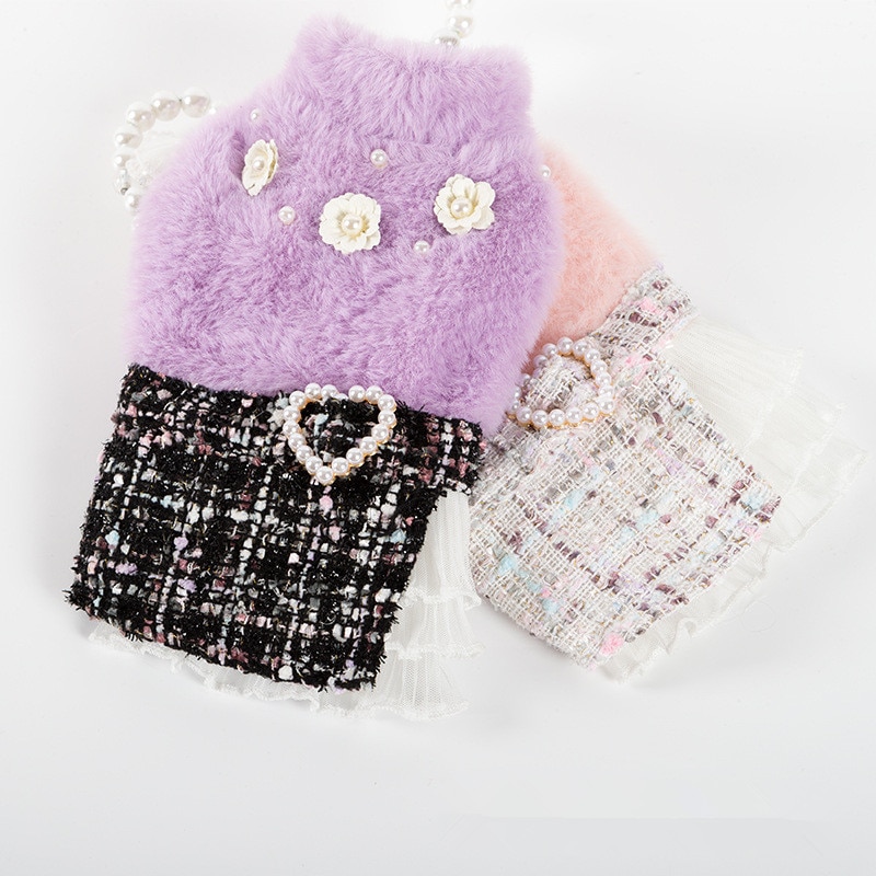 Xxs hond kat puppy kleding winter hond jurk chihuahua yorkshire maltezer bichon poedel keeshond schnauzer kleding huisdier jurken