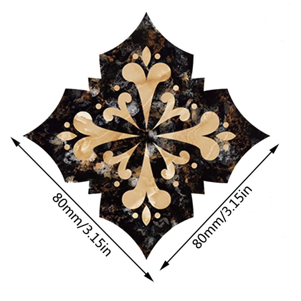 Tegel Stickers Zelfklevende Diagonaal Sticker Tegel Vloer Muurstickers Tegel Sticker Badkamer Tegels 3D Decals Home Decor: 10