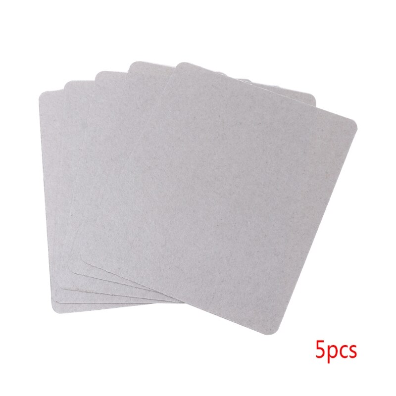 Mica Plate Sheets Microwave Oven Replace Part 120x150mm Universal 5Pcs For Midea