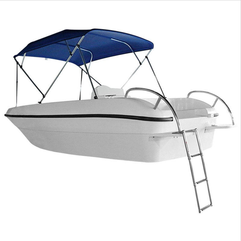 3 Step Stainless Steel Telescoping Marine Boat Ladder Swim Step Over Platform