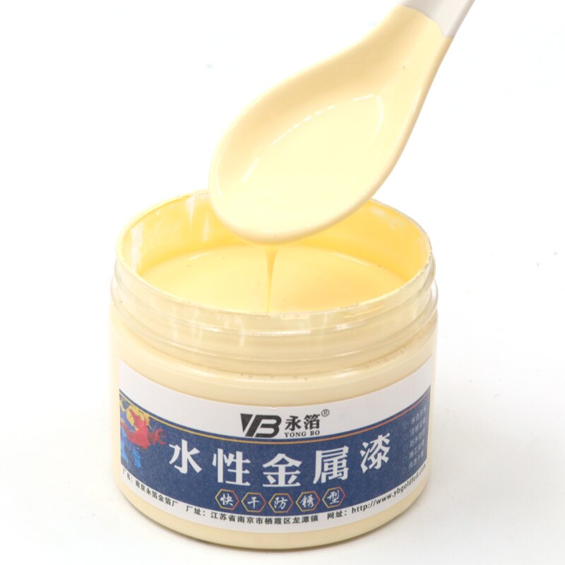 Peinture acrylique blanche, peinture métallique à base d'eau à séchage rapide et antirouille, peintures artisanales pour meubles de maison, 250g: Milk white