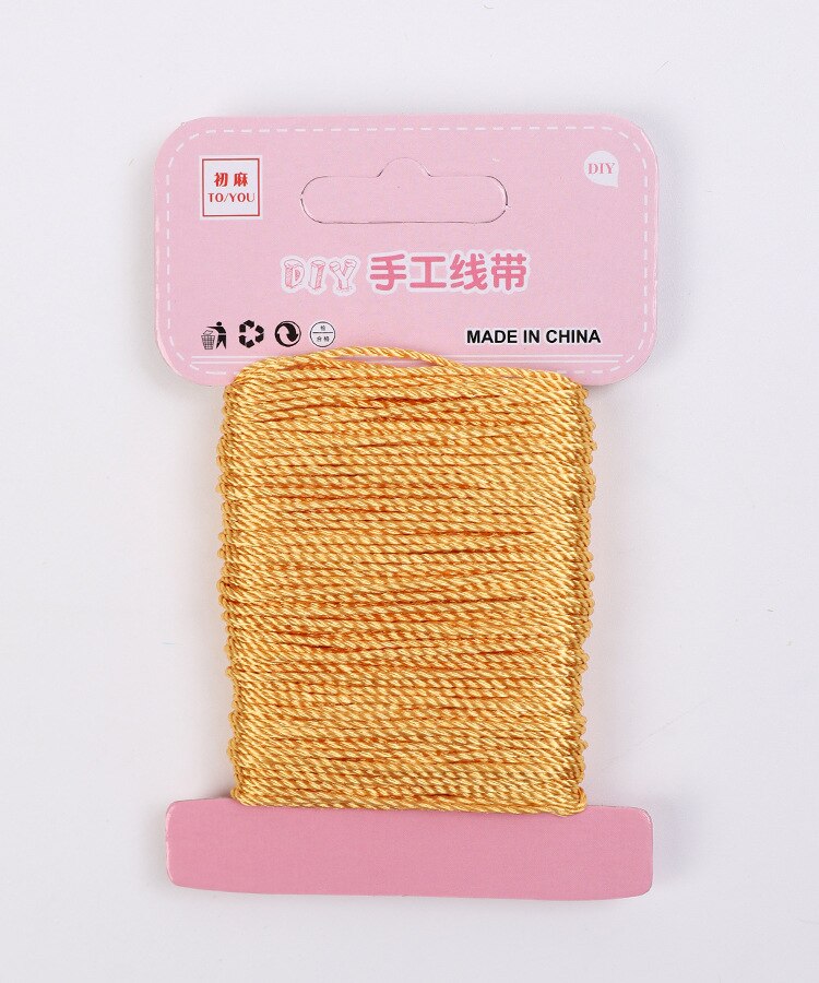 20Meter 1.5Mm Breed Waxed Polyester Cord Strings Waterdichte Ronde Wax Gecoat Draad Voor Gevlochten Armbanden Diy Accessoires: E