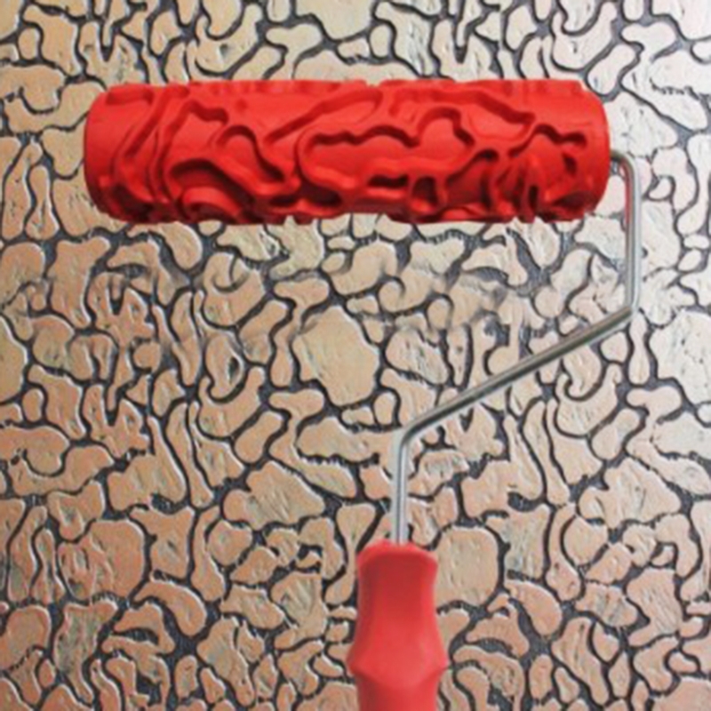 Convenient Embossed Paint Roller Decorative Paint Roller Wall Painting Runner Wall Decoration DIY Texture Painting Tool