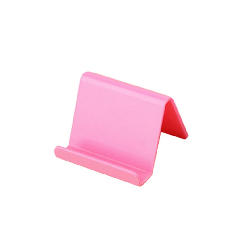 Soporte de plástico para teléfono fijo organizador de cocina de Color aleatorio, Mini portatarjetas de visita portátil, soporte para teléfono móvil, hogar