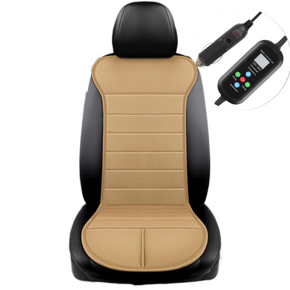 Auto Heizung Sitzkissen Winter Auto Sitzbezug Pad Ergonomisches Winter Zubehör Für SUV Kleine Auto RV Und Limousine: Blau