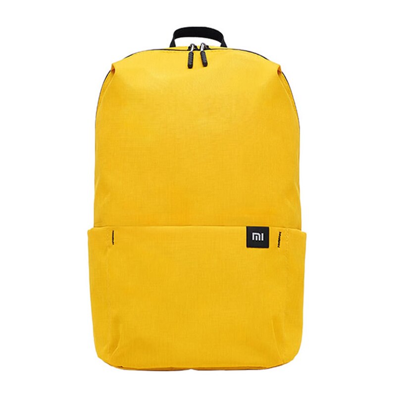 Xiaomi Backpack Waterproof Colorful Daily Leisure Urban Unisex Sports Travel Backpack Student Sports Bag Mini Backpack: Yellow / 15L