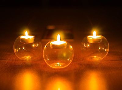 Soporte grande de cristal para velas, , preempaquetado, fuerte, sólido, soporte para velas, centro de mesa, decoración del hogar, aniversario de bodas