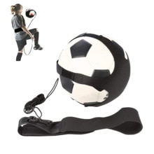 FußBall Trainer FußBall trete Werfen Solo Praxis Ausbildung Zubehör Einstellbare Werkzeug Elastische Returner Kontrolle FußBall Gurt