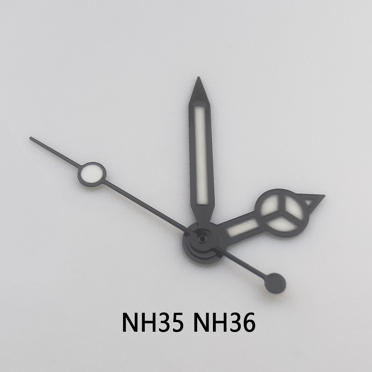 Uhr Zeiger grün leuchtende passen Miyota 8205 8215 821A Mingzhu DG 2813 3804 NH35 NH36 und 2836 2824 bewegung uhr hände: 7 NH35 36