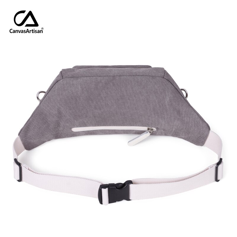 Canvasartisan Women's Waist Pack Canvas bags Multi-functional Waist Bag Floral Retro Style Leisure Travaling Bag