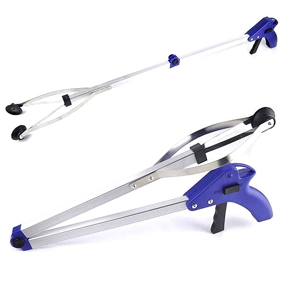 Household Garbage Picker Folding Trash Grabber for Garden Leaves Pick Up