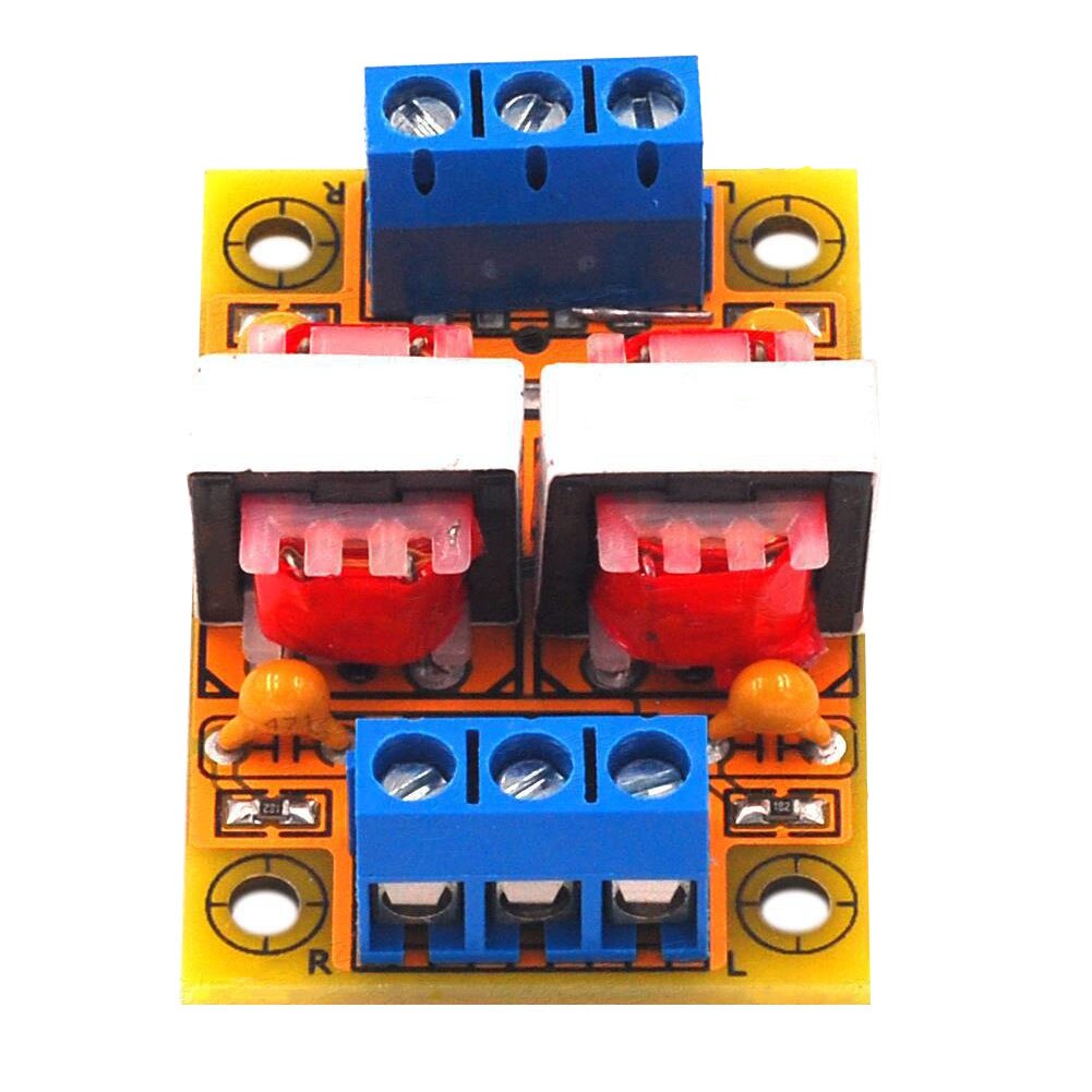 HIFI Full Tone Audio Isolator High Sensitivity Ground Loop Stereo Interference Eliminate Suppressor Signal Noise Reduction