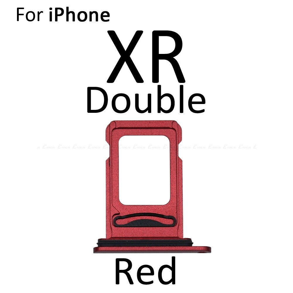 6 Kleuren Voor Iphone Xr Double/Single Sim-kaart Lade Voor Iphone Xr + Gratis Sim Kaart Pin