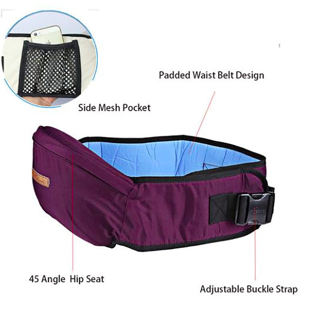 Baby Carrier Storriage Pack Waist Stool Walkers Baby Sling Hold Waist Belt Child Hipseat Infant Hip Seat With Storage Pack d5